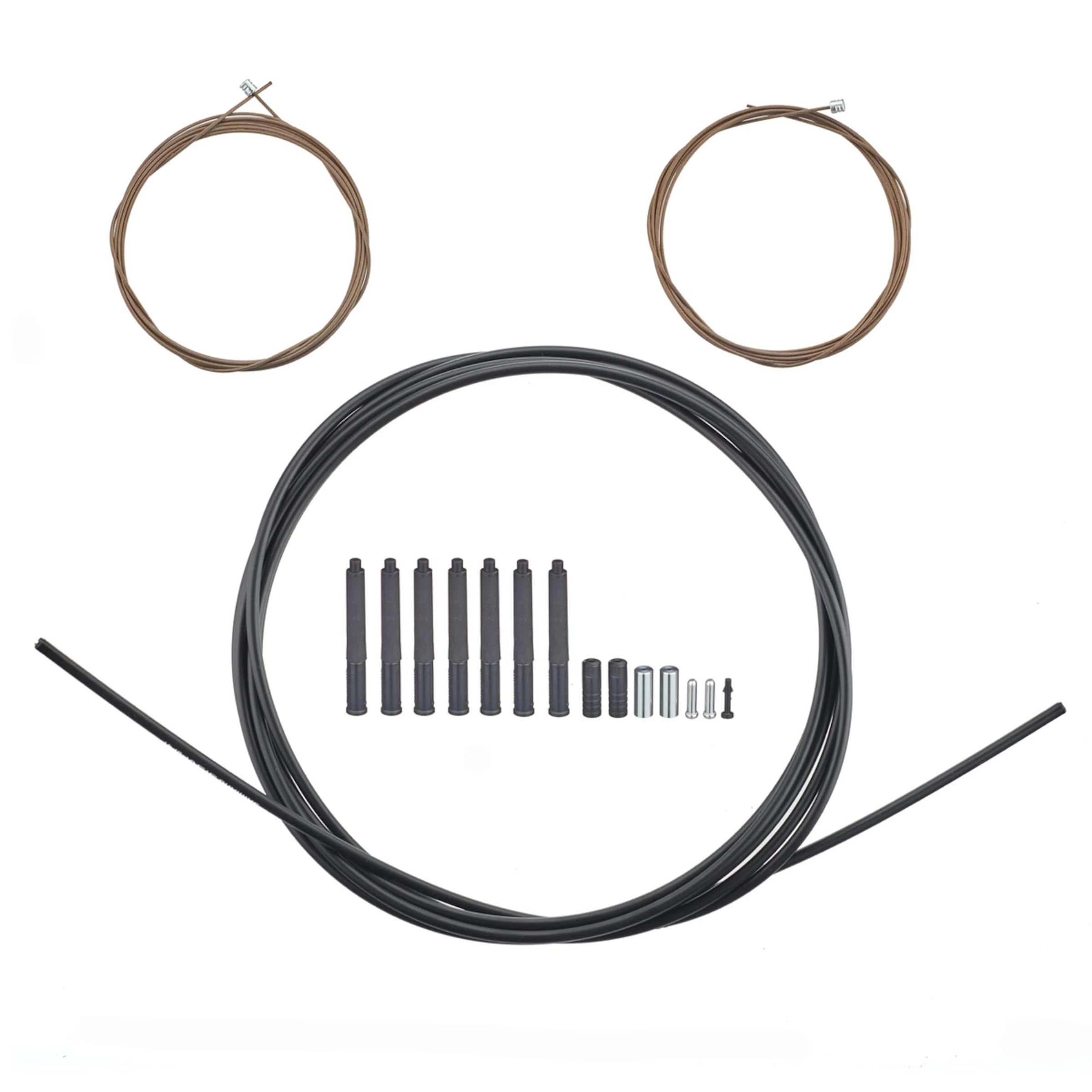 Shimano XTR Jeu De Câbles De Dérailleur Revêtus De Polymère 1 Shimano XTR Jeu De Câbles De Dérailleur Revêtus De Polymère