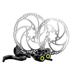 MAGURA MT5 PRO Scheibenbremsen-Set + Storm HC Bremsscheiben